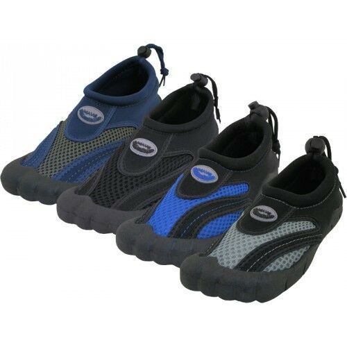 Men's Water Shoes Aqua Socks Snorkeling Beach Exercise Sizes 7,8,9,10,11,12,13