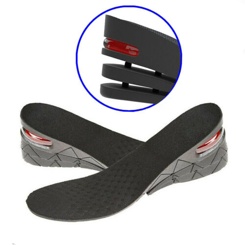 7cm Men Shoe Lift Insole Air Cushion Heel Insert Increase Taller Height 3-layer