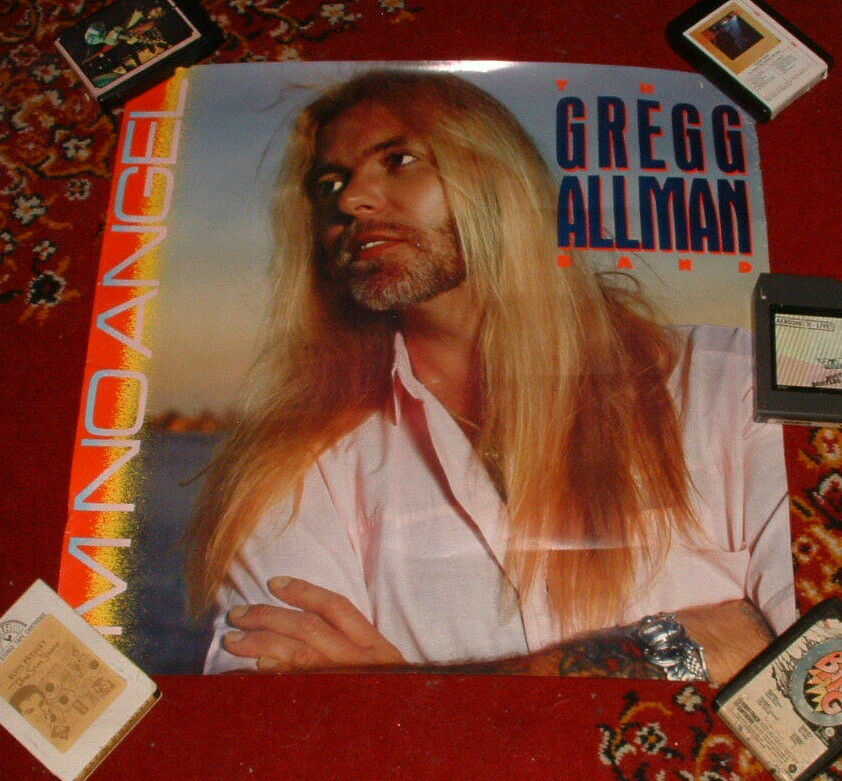 Gregg Allman I'm No Angel Promo Poster Original Brothers