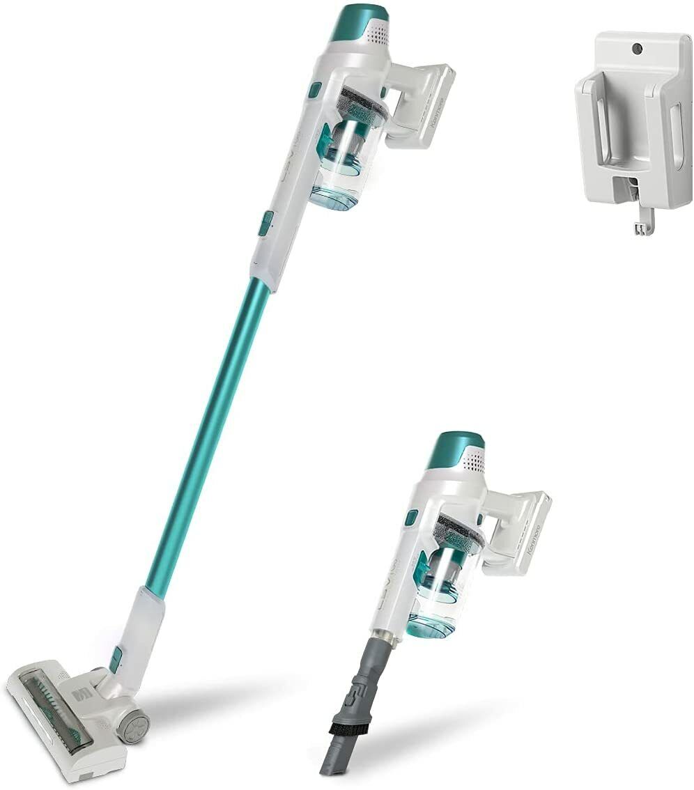 Cordless Stick Vacuum 2-in-1 Upright Handheld Vacuum Cleaner Carpet Pet Cleaning
