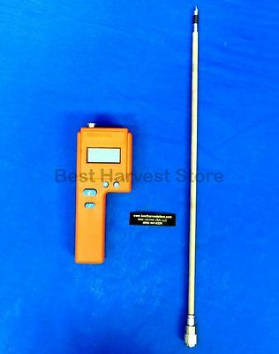 Delmhorst F2000 Hay Moisture Meter Tester 18 Inch Probe Value Pkg, 3 Yr Warranty