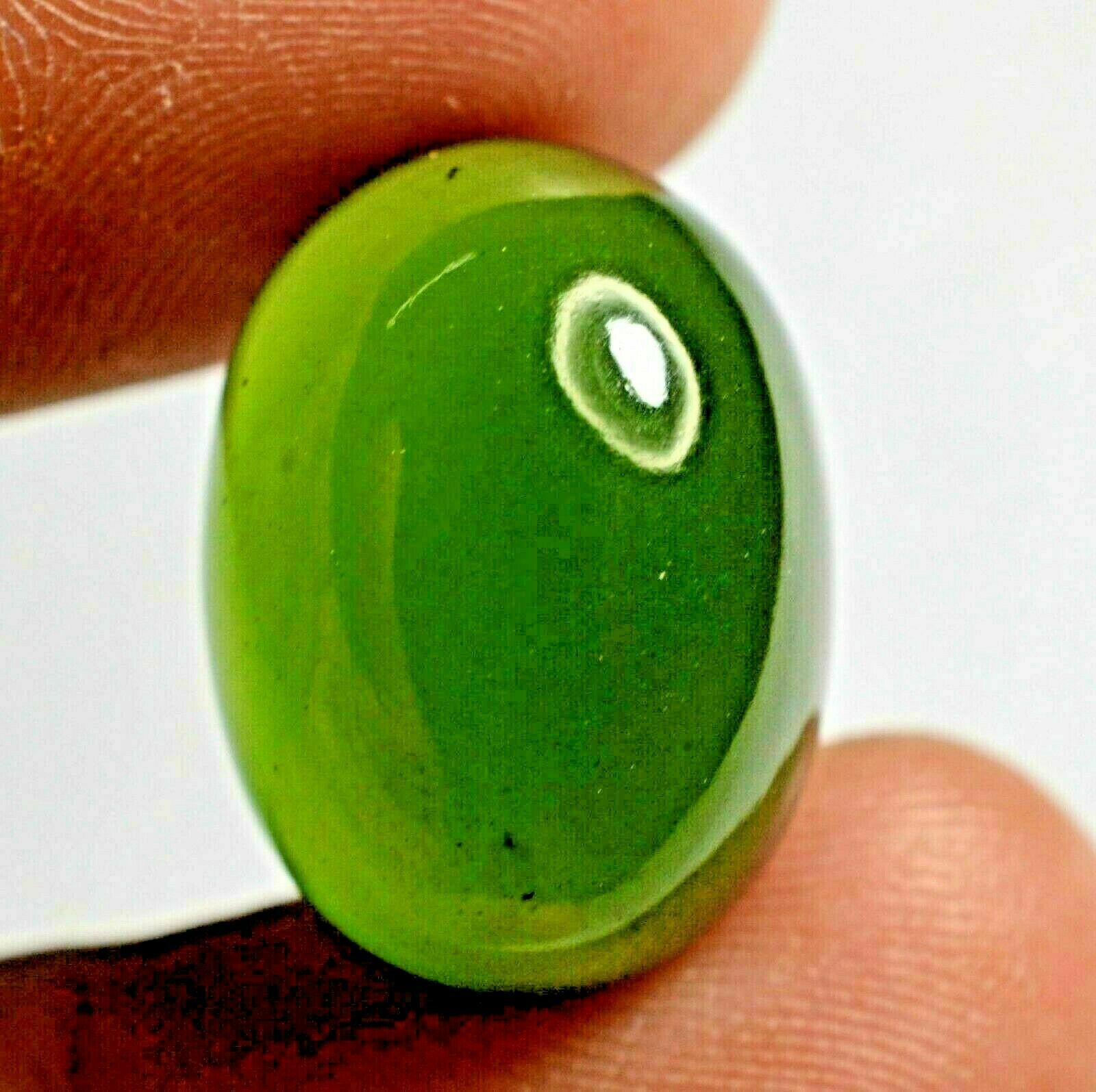 16.10 Ct Lovely Aaa Natural Untreated Afghanistan Oval Cut Green Serpentine