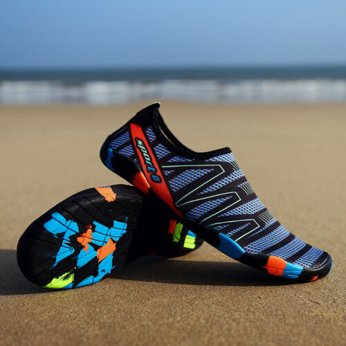 Water Shoes Mens Beach Swim Shoes Quick-dry Aqua Socks Pool Shoes For Surf Yoga