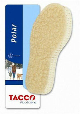 Tacco 643 Polar Fleece Warm Insoles Genuine Lamb Wool Shoe Boots Winter